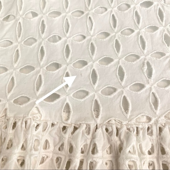 NWT Anthropologie Monika Beaded Eyelet Blouse - Picture 10 of 11